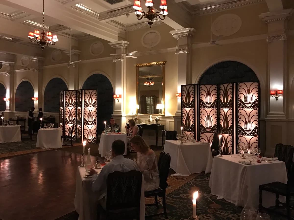 Livingstone Room at Victoria Falls Hotel